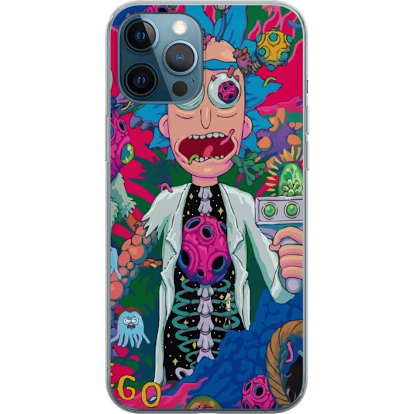 Apple iPhone 12 Pro Genomskinligt Skal Rick & Morty