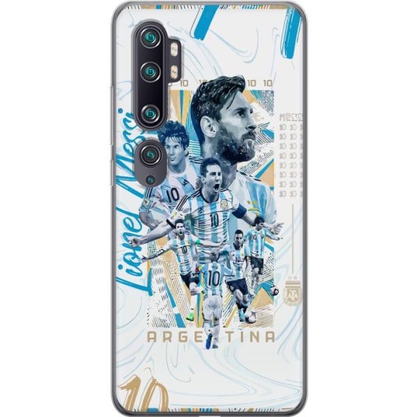 Xiaomi Mi Note 10 Gennemsigtig cover Lionel Messi