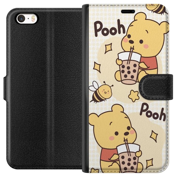 Apple iPhone 5 Tegnebogsetui Nalle Pooh-stil - klassisk bjørn