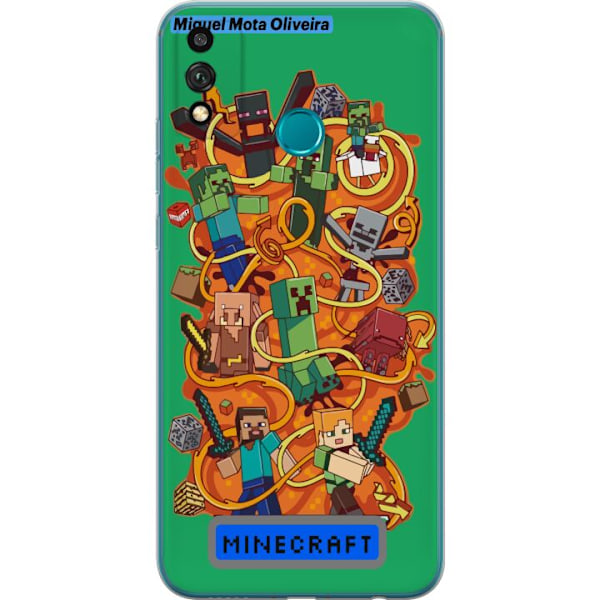 Honor 9X Lite Läpinäkyvä kuori Minecraft