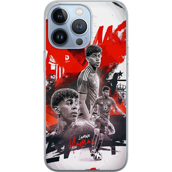Apple iPhone 13 Pro Läpinäkyvä kuori Lamine Yamal