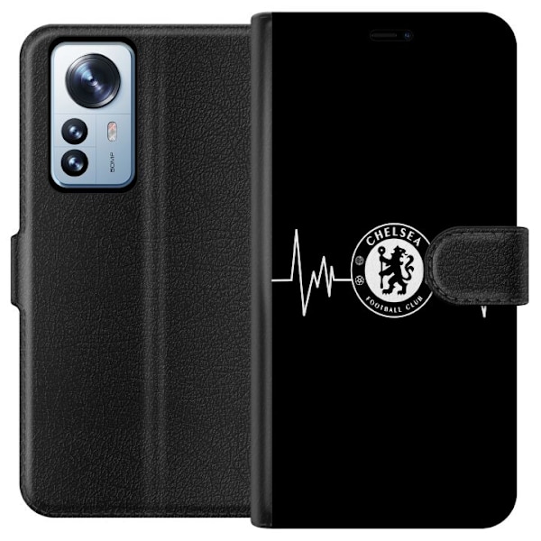 Xiaomi 12 Pro Tegnebogsetui Chelsea F.C.