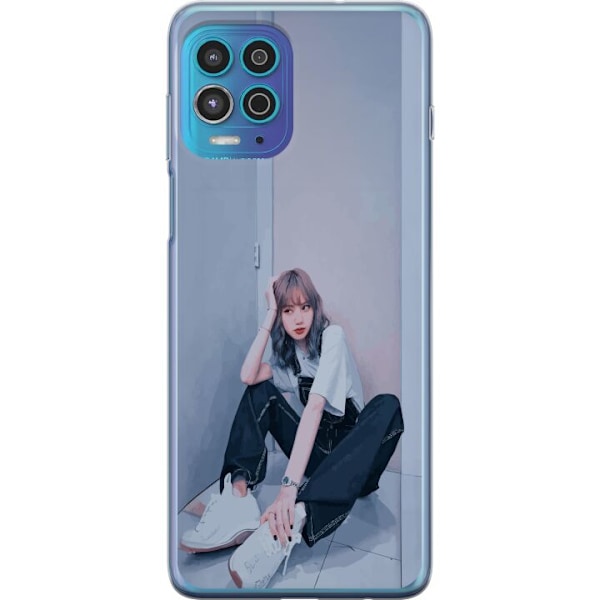 Motorola Moto G100 Genomskinligt Skal Lisa from Blackpink – K-pop Style Icon