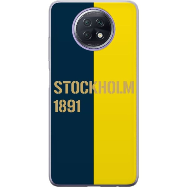Xiaomi Redmi Note 9T Genomskinligt Skal Stockholm 1891