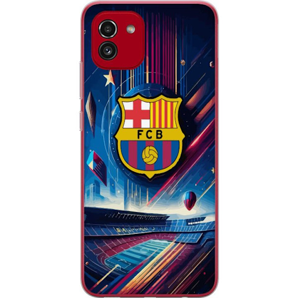 Samsung Galaxy A03 Gjennomsiktig deksel FC Barcelona