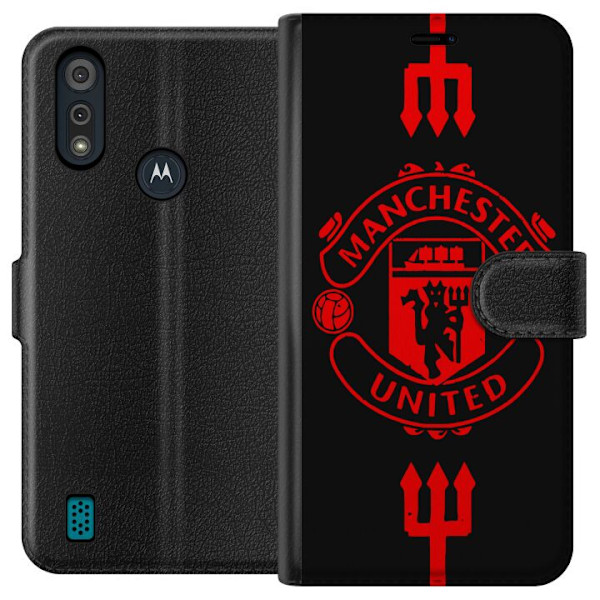 Motorola Moto E6i Tegnebogsetui ManchesterUnited