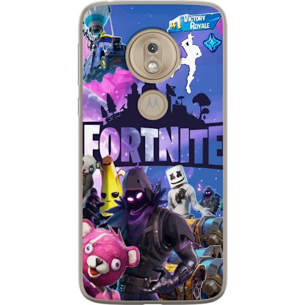 Motorola Moto G7 Play Gjennomsiktig deksel Fortnite