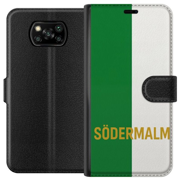 Xiaomi Poco X3 NFC Plånboksfodral Södermalm – fotboll