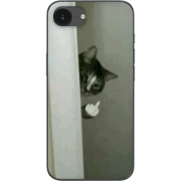Kompatibelt Mobildeksel til Apple iPhone 16e HAHA Katt
