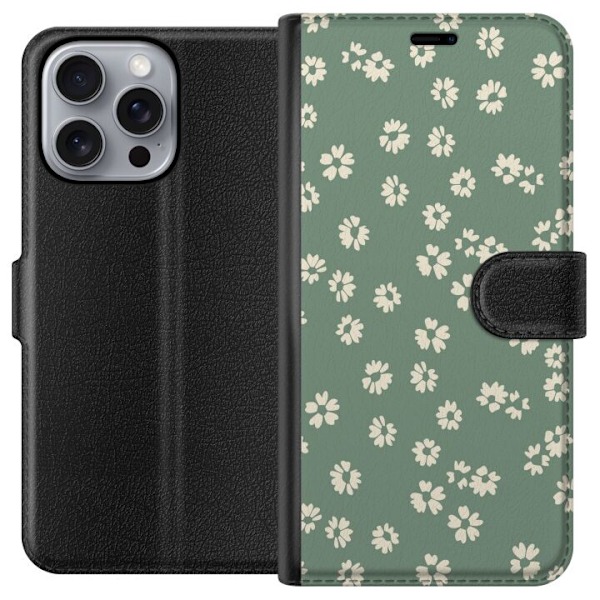 Apple iPhone 16 Pro Max Lompakkokotelo Kukkaisunelma - Värik