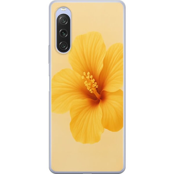 Sony Xperia 10 V Läpinäkyvä kuori Lemon Zing