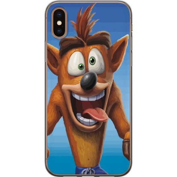 Apple iPhone XS Gennemsigtig cover Crash Bandicoot