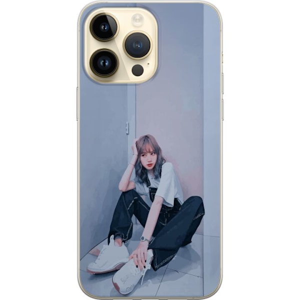 Apple iPhone 14 Pro Max Genomskinligt Skal Lisa from Blackpink – K-pop Style Icon