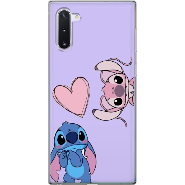 Samsung Galaxy Note10 Genomskinligt Skal Stitch Mode