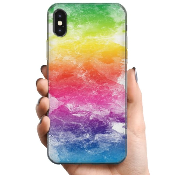 Apple iPhone XS TPU Mobildeksel Pride