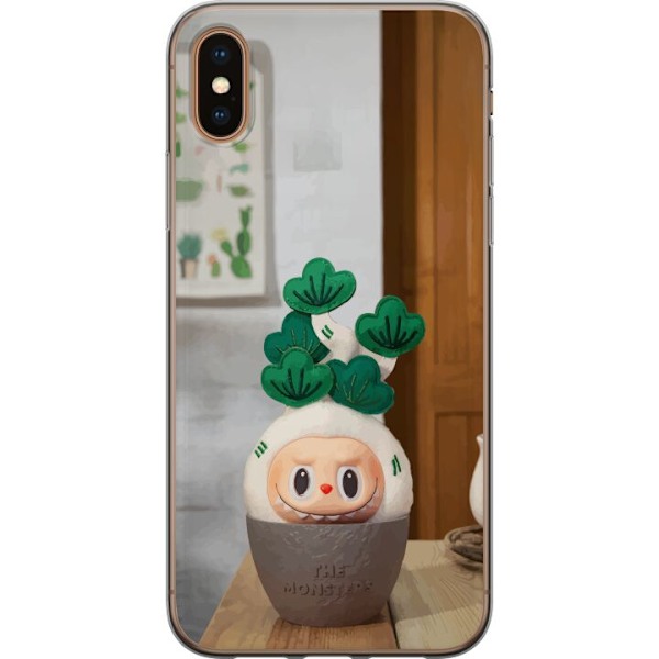 Apple iPhone XS Max Läpinäkyvä kuori SUURUSTEN Tuittupuut