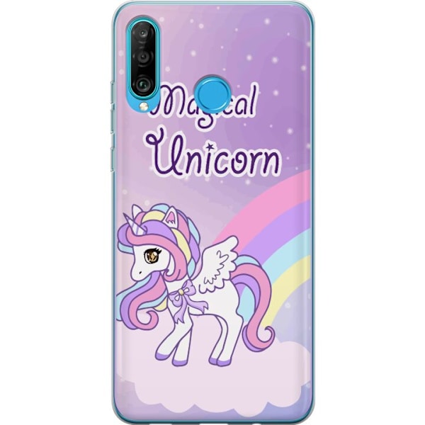 Huawei P30 lite Kuori / Matkapuhelimen kuori - Unicorn