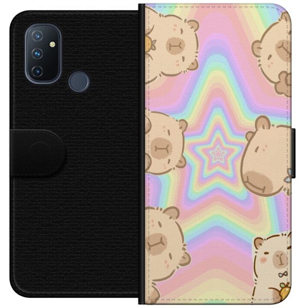 OnePlus Nord N100 Lommeboketui Kawaii Capybara Galaxy Søt Ani