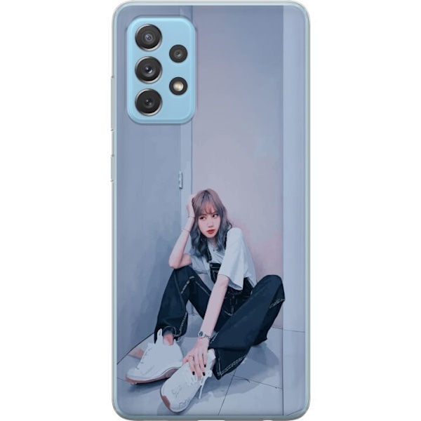 Samsung Galaxy A52 5G Läpinäkyvä kuori Lisa from Blackpink – K-pop Style Icon
