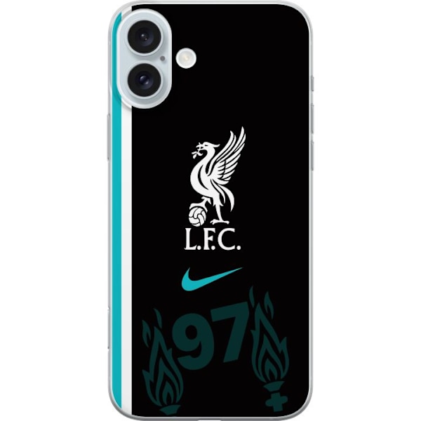 Apple iPhone 16 Plus Gennemsigtig cover Liverpool FC