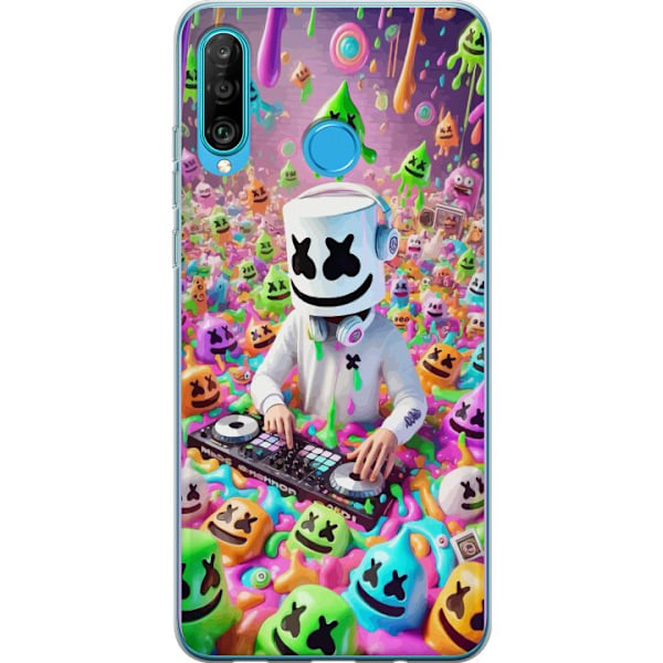 Huawei P30 lite Gennemsigtig cover Fortnite