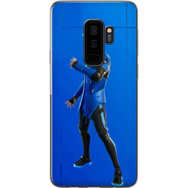 Samsung Galaxy S9+ Läpinäkyvä kuori Fortnite - Ninja Blue