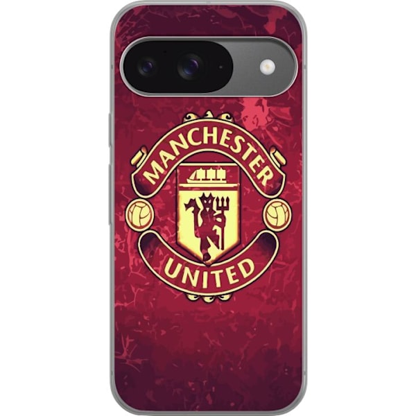 Google Pixel 9 Pro Gennemsigtig cover Manchester United FC