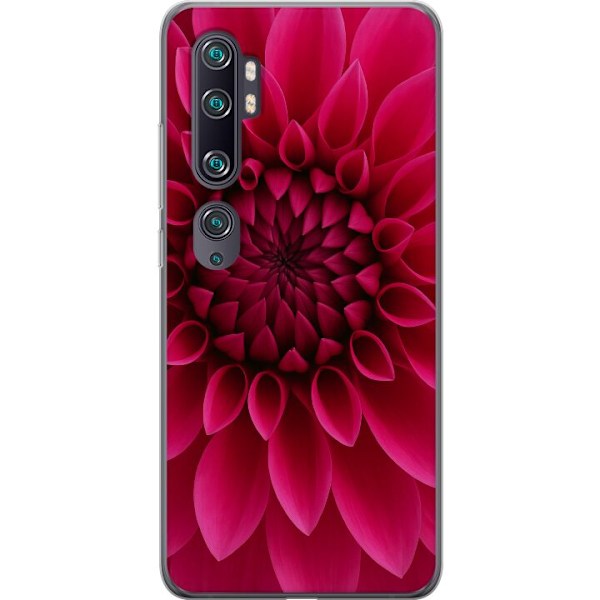 Xiaomi Mi Note 10 Läpinäkyvä kuori Rosecore