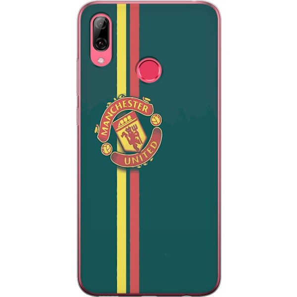 Huawei Y7 (2019) Gennemsigtig cover Manchester United F.C.