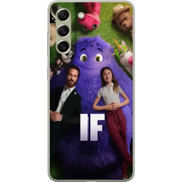 Samsung Galaxy S21 FE 5G Läpinäkyvä kuori IF: Låtsaskompis