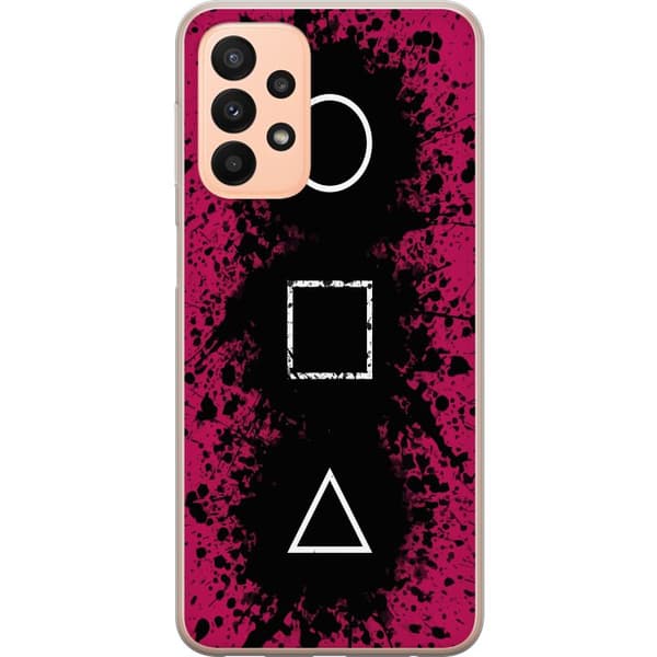 Kompatibelt Mobilskal till Samsung Galaxy A23 Squid Game 2 - Vem är du?