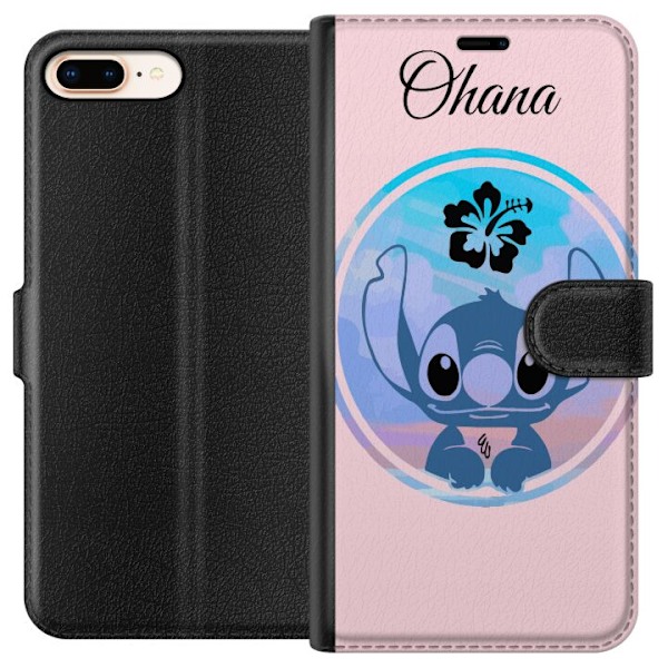 Apple iPhone 7 Plus Lompakkokotelo Stitch Ohana