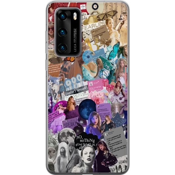 Huawei P40 Gennemsigtig cover Taylor Swift