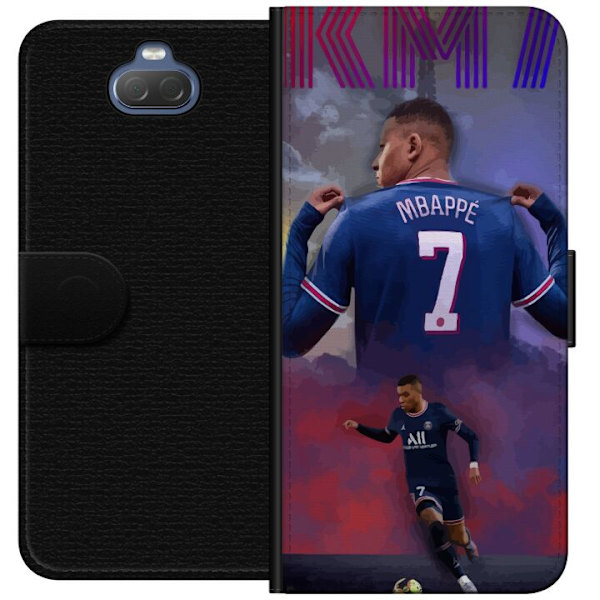 Sony Xperia 10 Plus Tegnebogsetui MAP Fodbold Design Grafisk Mønster Moderne Sportsmotiv Trend Fodbold Populær Grafisk Stil Motiv