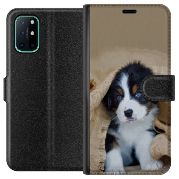 OnePlus 8T Plånboksfodral Hundbebis