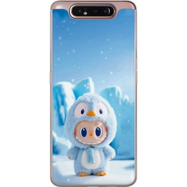 Samsung Galaxy A80 Gennemsigtig cover sort ridder fortnite