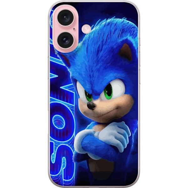 Apple iPhone 16 Gennemsigtig cover Sonic