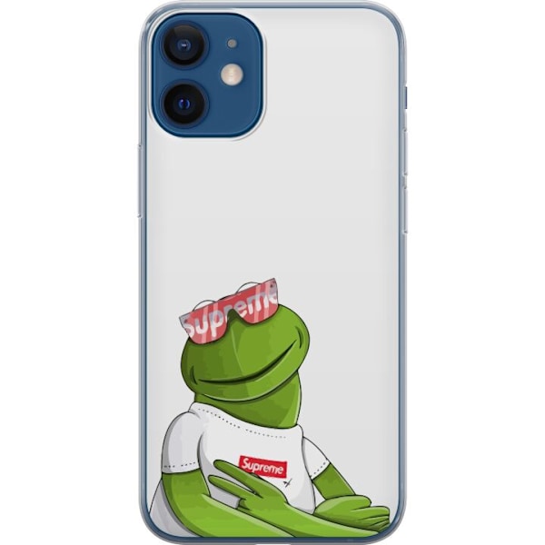 Apple iPhone 12 mini Läpinäkyvä kuori Kermit SUP