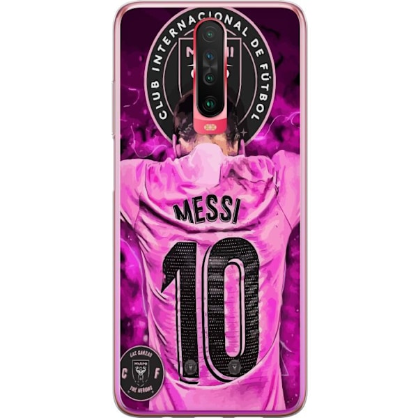 Xiaomi Redmi K30 Gennemsigtig cover Messi