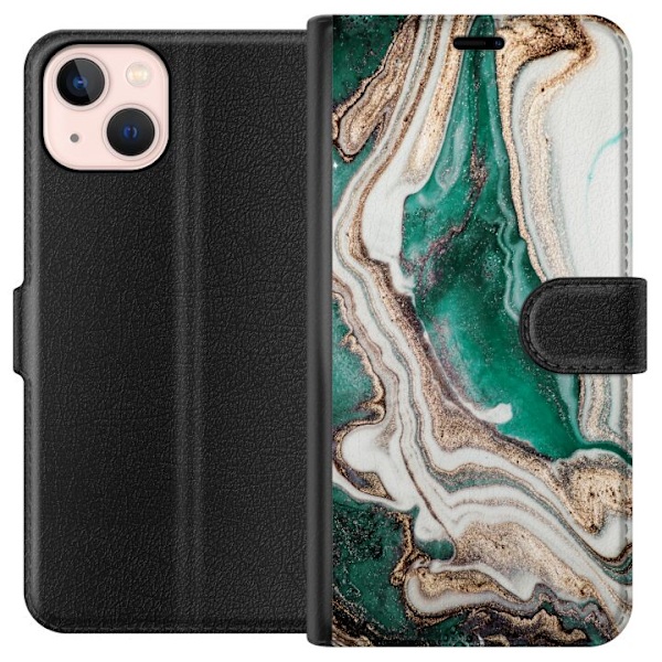 Apple iPhone 13 Tegnebogsetui Mønster