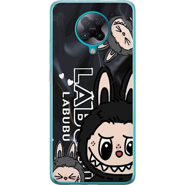 Xiaomi Poco F2 Pro Läpinäkyvä kuori <nl>Labubu Black Energy