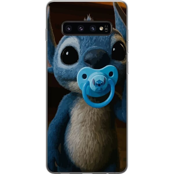 Samsung Galaxy S10 Läpinäkyvä kuori Stitch & Napp - vauvate