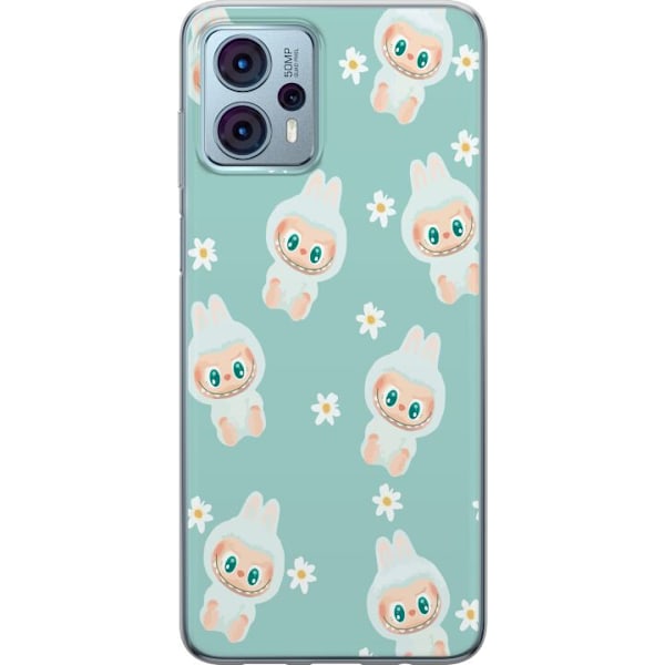 Motorola Moto G23 Läpinäkyvä kuori Labubu Candy Vibes