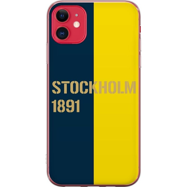 Apple iPhone 11 Gennemsigtig cover Stockholm 1891