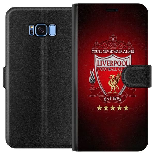 Kompatibelt Plånboksfodral till Samsung Galaxy S8 Liverpool