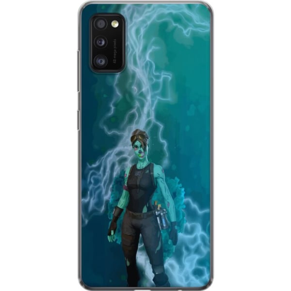 Samsung Galaxy A41 Gennemsigtig cover Fortnite - Ghoul Trooper