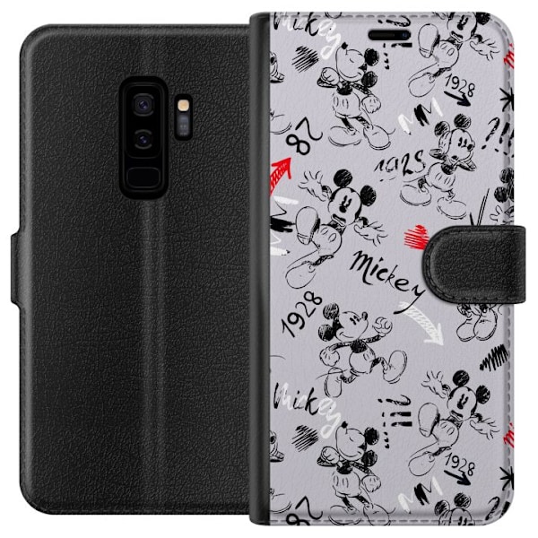 Samsung Galaxy S9+ Plånboksfodral Disney mönster