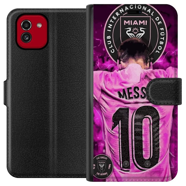 Samsung Galaxy A03 Lommeboketui Messi