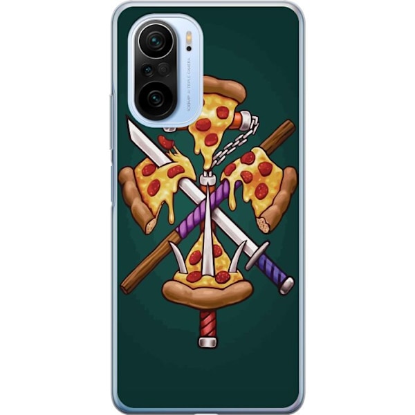 Xiaomi Mi 11i Läpinäkyvä kuori Pizza