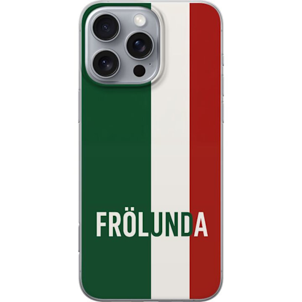 Apple iPhone 16 Pro Max Gennemsigtig cover Frölunda - Hockey